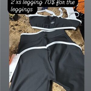 ALO Yoga Kids Black Leggings